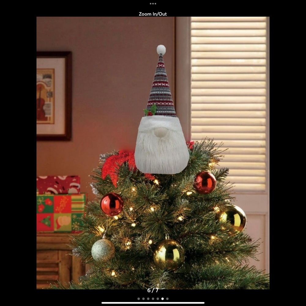 Christmas topper gnome